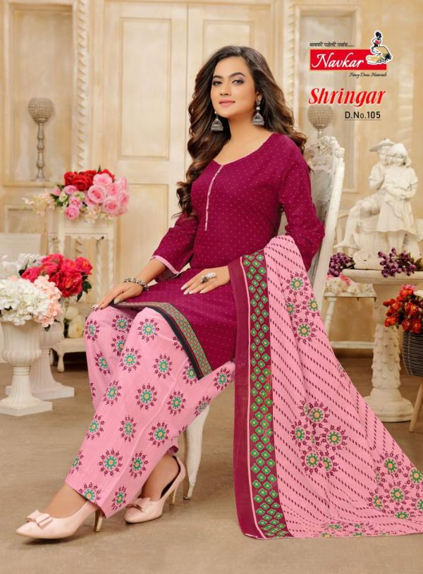 Navkar Shringar Vol-1Cototn DesignerReadymade With Inner Suit